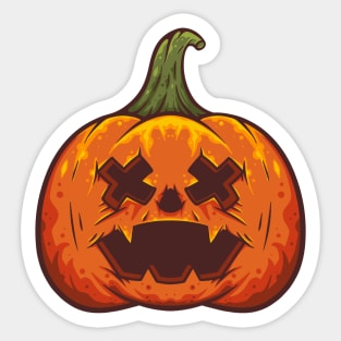 Halloween Pumpkin Sticker